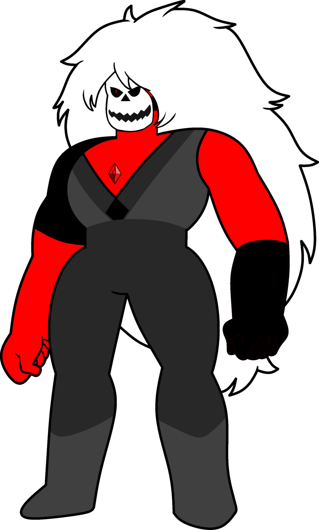 Red Jasper By 6the6overlord6 - Jasper Steven Universe (1024x1700)