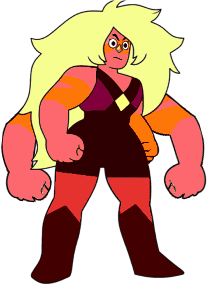 Jasper Ruby - Jasper Steven Universe Still (485x570)