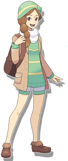 Sophie - Pokemon Ethereal Gates Characters (238x565)