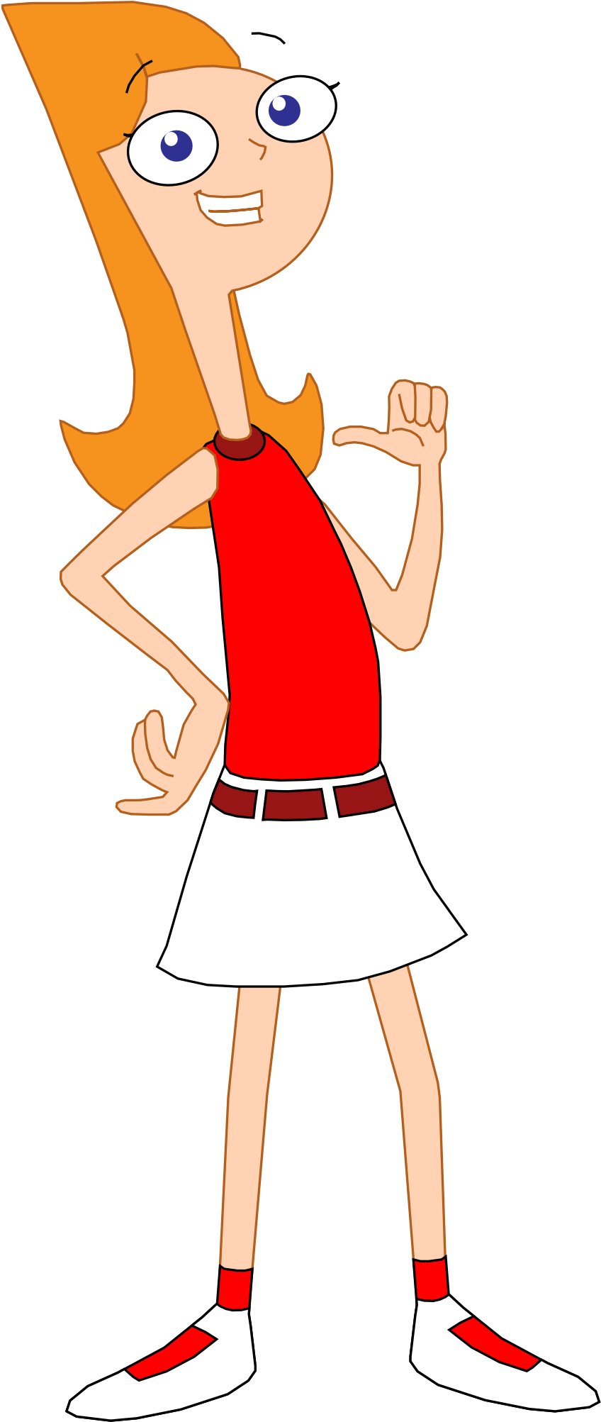 Candace Flynn - Phineas And Ferb Sister (1091x2108)