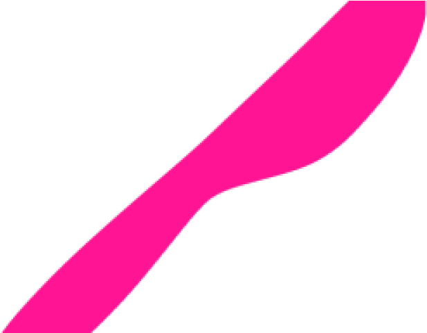 Knife Clipart Pink - Pink Knife Clipart (640x480)