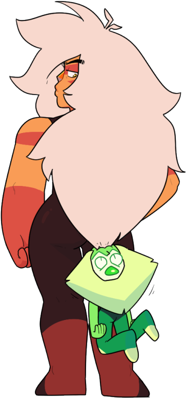 Steven Персонажи,jasper - Steven Universe Pop Figures Peridot (636x1077)