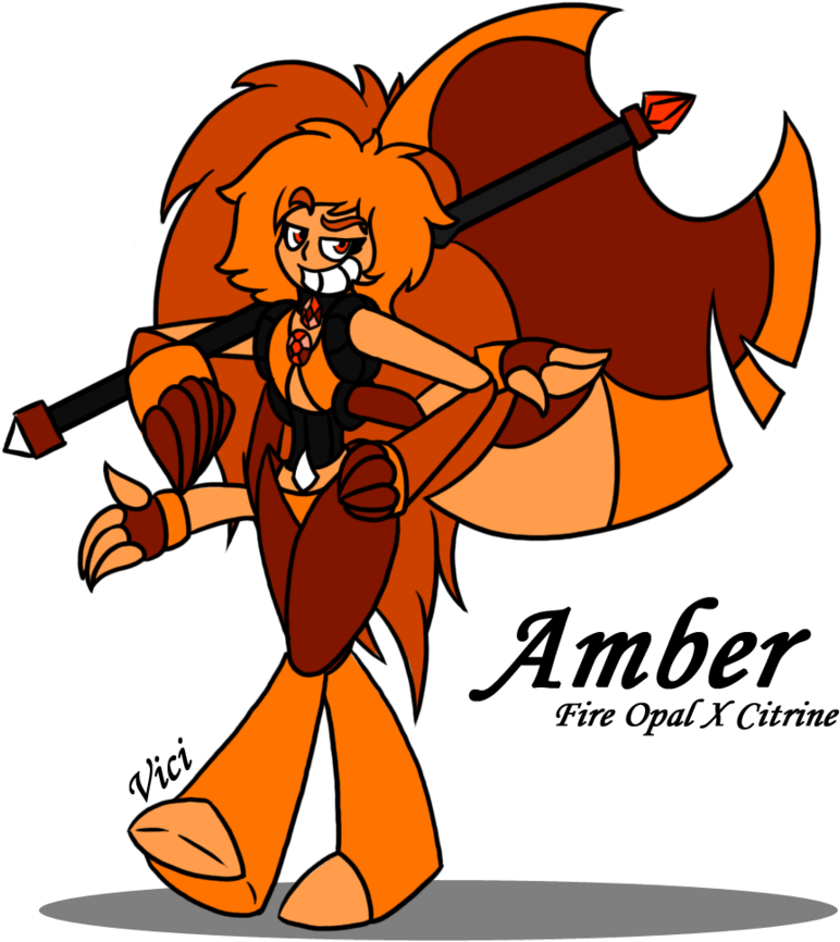 Amber Gemstone Steven Universe (894x894)