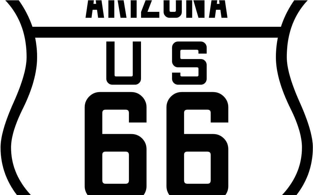 Get Your Kicks Standin' On The Corner Of Route 66 In - Us Highway Sign (1052x640)