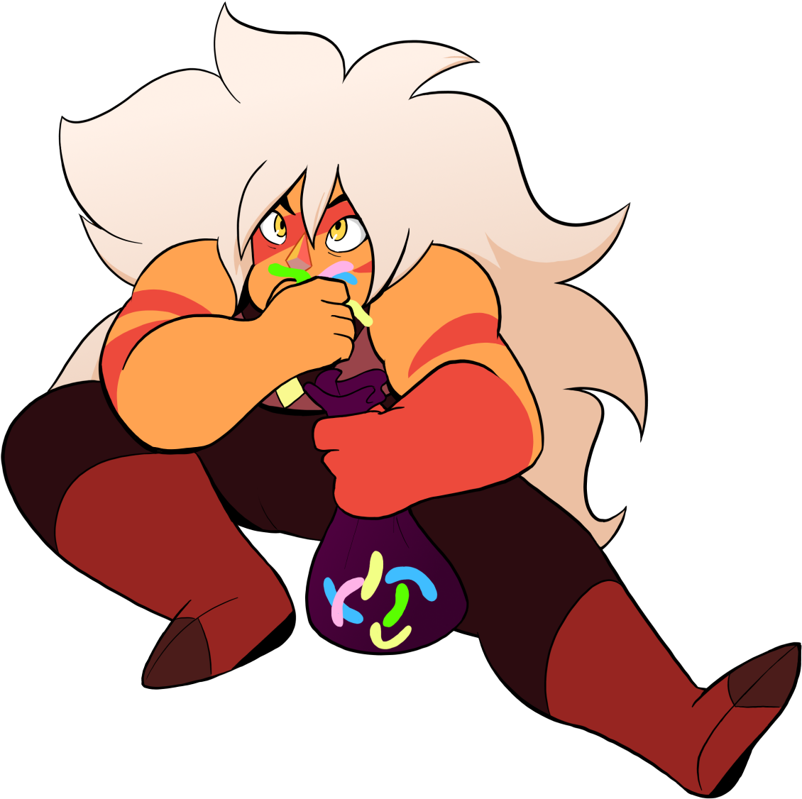 Come Because You Were Ordered To, Stay For The Gummi - Biggs Jasper Steven Universe (1280x1225)