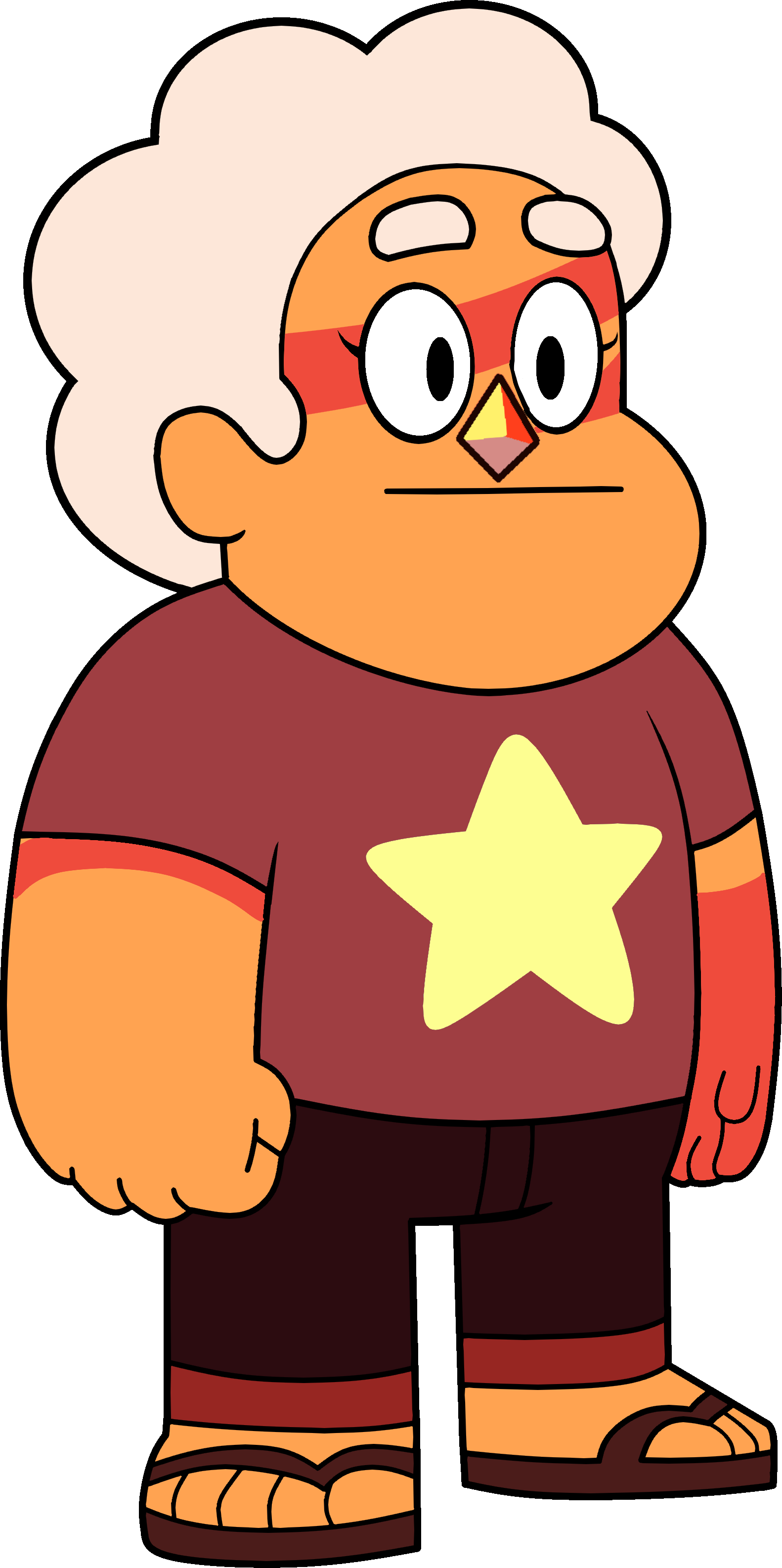 Steven Tag - Jasper - Steven Universe Como Jasper (1582x3171)