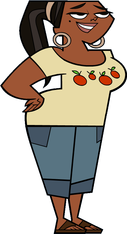 Leshawna - Png - Total Drama Island Leshawna (458x823)