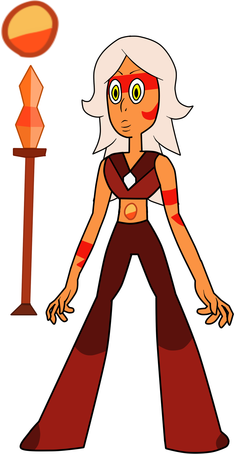 Tall Thin Jasper By Dazzylindsey - Steven Universe Tall Jasper (1024x1811)