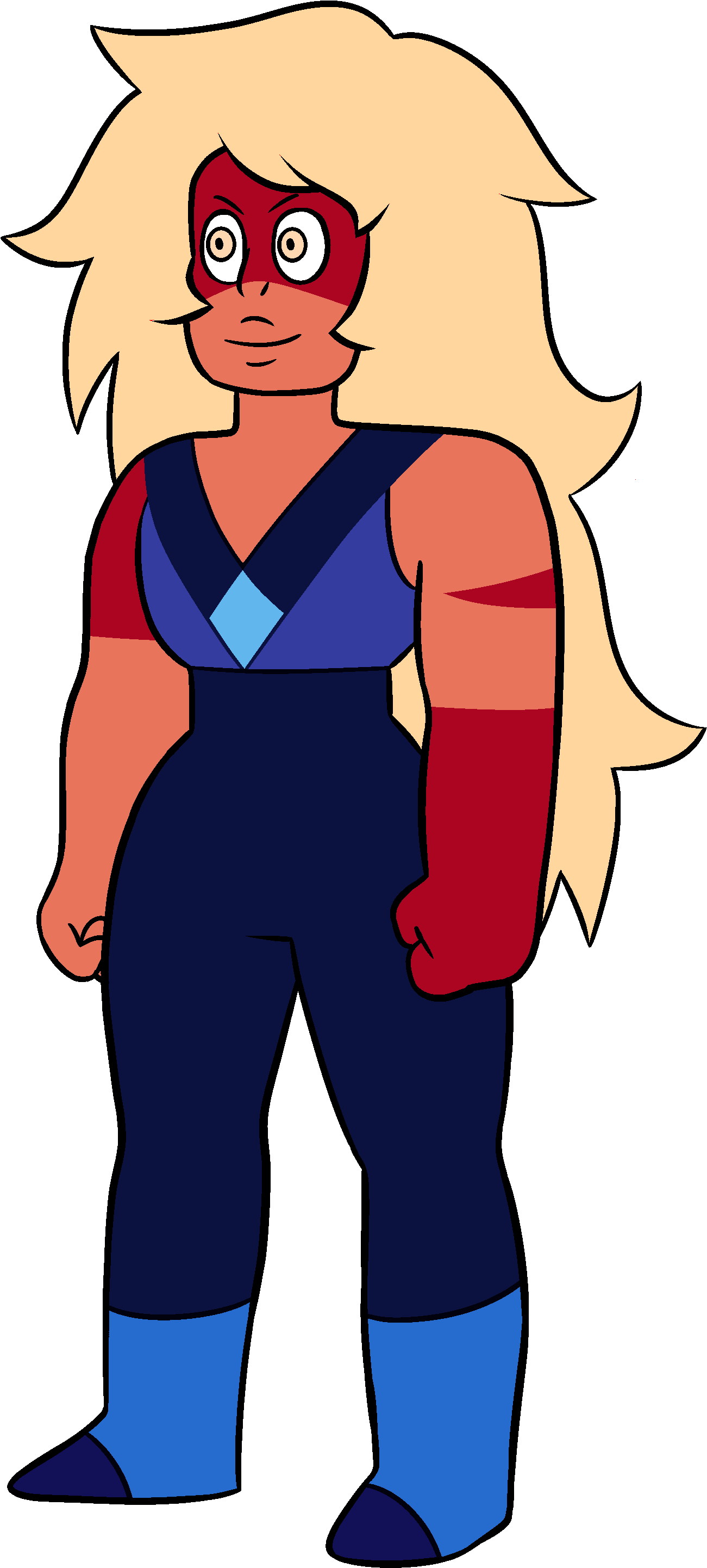 Jasper Unknown Gemstone - Steven Universe Skinny Jasper Png (2009x3200)