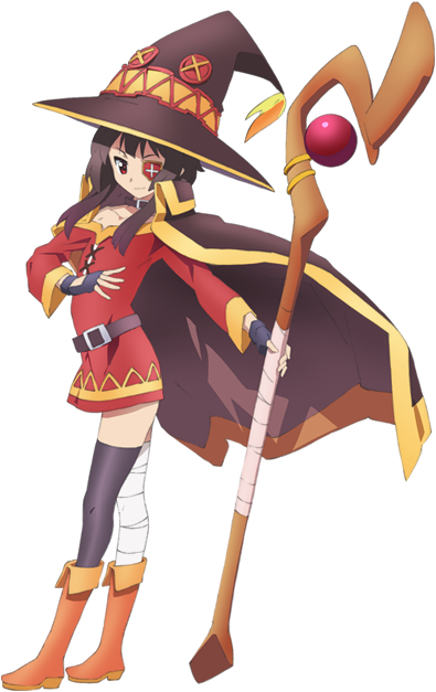 Megumin - Konosuba God's Blessing On This Wonderful World Megumin (395x627)
