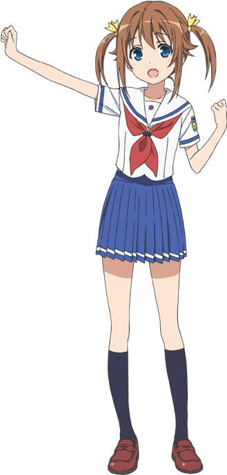 Akeno Misaki - Haifuri Uniform (390x790)