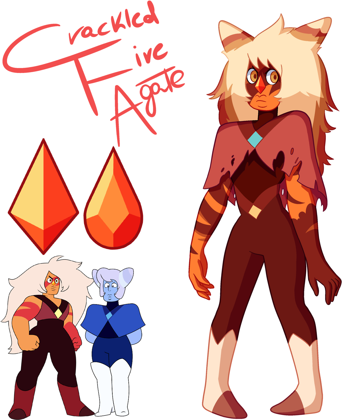 Jasper Steven Universe Jasper Su Jasper Holly Blue - Jasper And Holly Blue Agate Fusion (1280x1451)