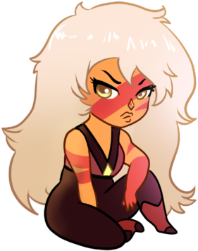 Tiny Jasper By Kastraz - Imagenes De Jasper Steven Universe Kawaii (400x400)