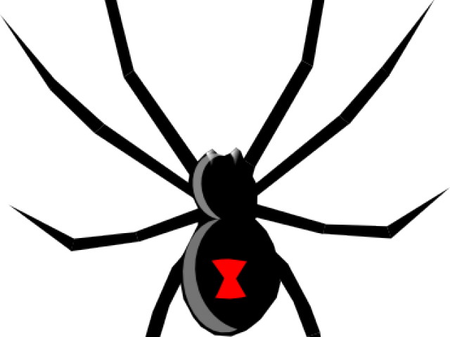 Black Widow Clipart Svg - Black Widow Clip Art (640x480)
