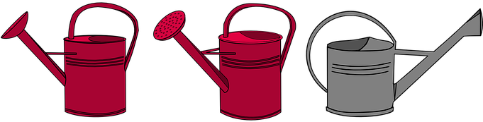 Watering Can Water Pour Garden Watering Wa - Watering Can Clip Art (680x340)