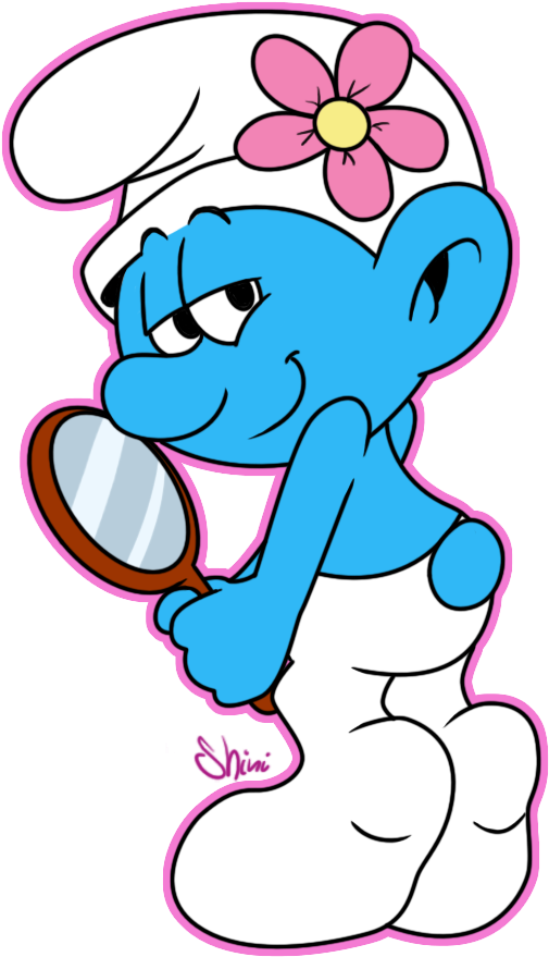Image Famous Characters The Smurfs Vanity Smurf 466898 - Vanity Smurf Gay (519x889)