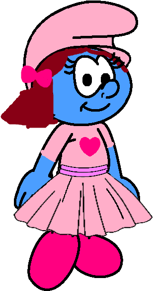 Pinky Smurf - The Smurfs (497x669)