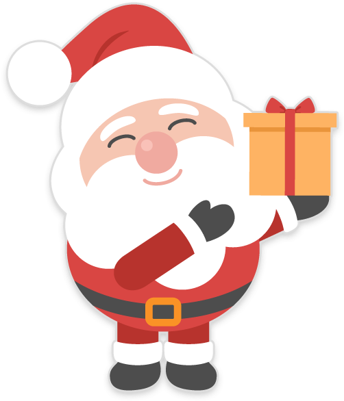 Bashful Santa Claus Animated Stickers Messages Sticker-11 - Santa Claus Stickers Appadvise (618x618)