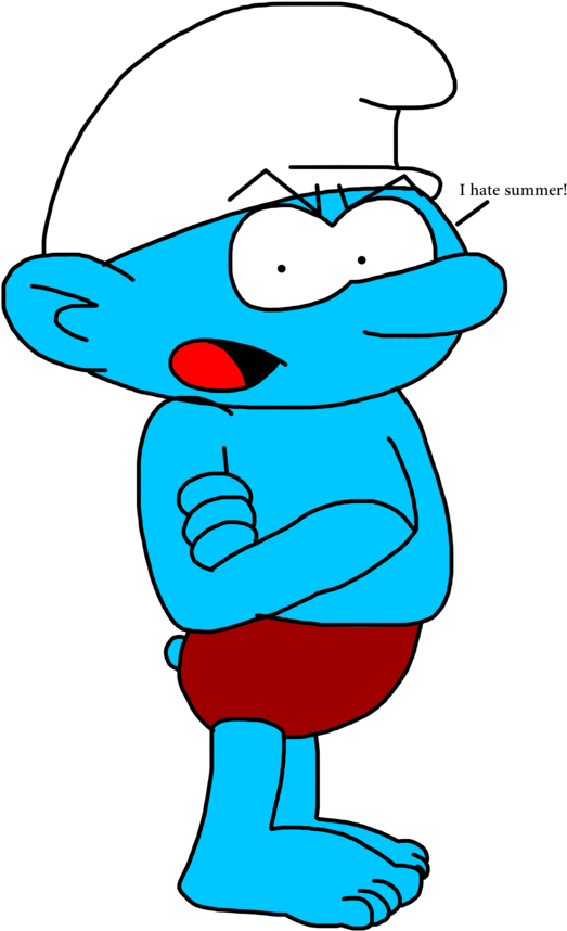 Smurfs Grouchy Download - Grouchy Smurf (894x894)