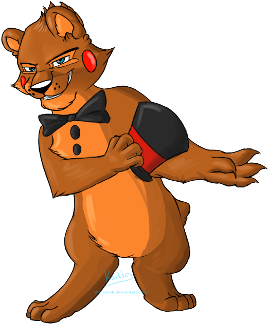 Toy Freddy By Koili - Cartoon (684x703)