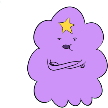 Free Money Transparent Tumblr - Lumpy Space Princess (500x500)
