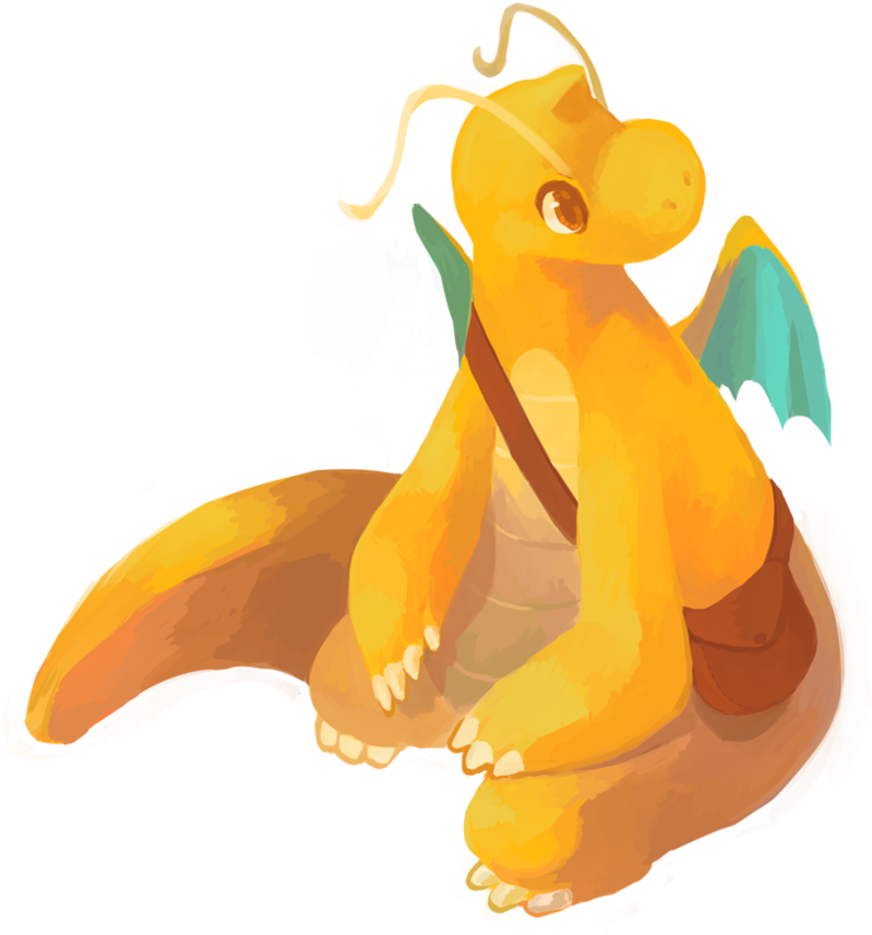 Dragonite Messenger By Cheepers - Dragonite Pokemon Mystery Dungeon (800x880)