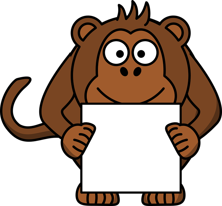 Cute Monkeys Cartoon - Jokes For Kids: Volume 1, Over 400 Clean Jokes: The (775x720)