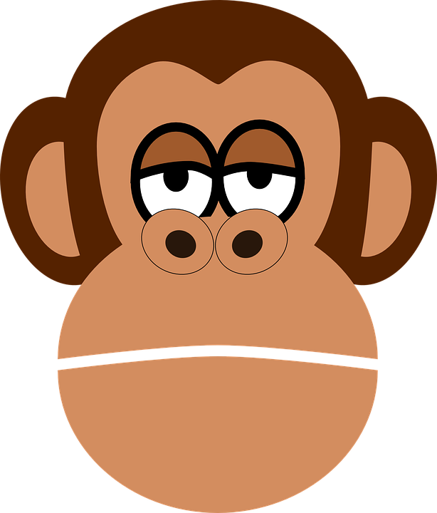 Stressed Cartoon Face 18, Buy Clip Art - Pets , Anime , Animals , Cats , Dogs T Shirt (614x720)