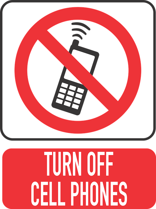 No Cell Phone Sign 5, Buy Clip Art - Off Phone (954x1280)