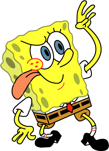 Spongebob Squarepants - Spongebob Clipart (411x500)