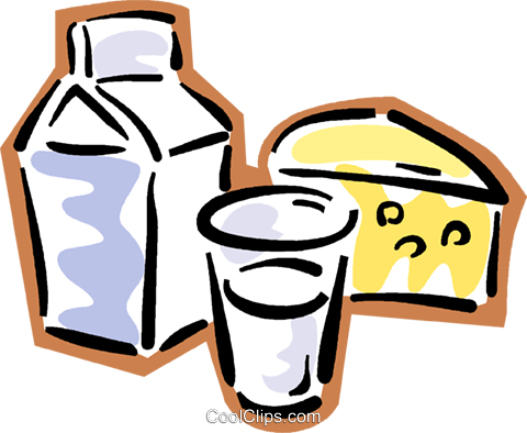 Cheese Clipart Milk And Cheese - Dairy Products Clip Art (879x700)