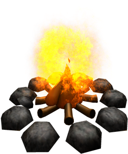 Instant Campfire - Roblox Campfire (420x420)