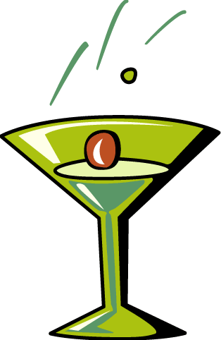 Clipart Drinks - Alcohol Clipart (314x482)