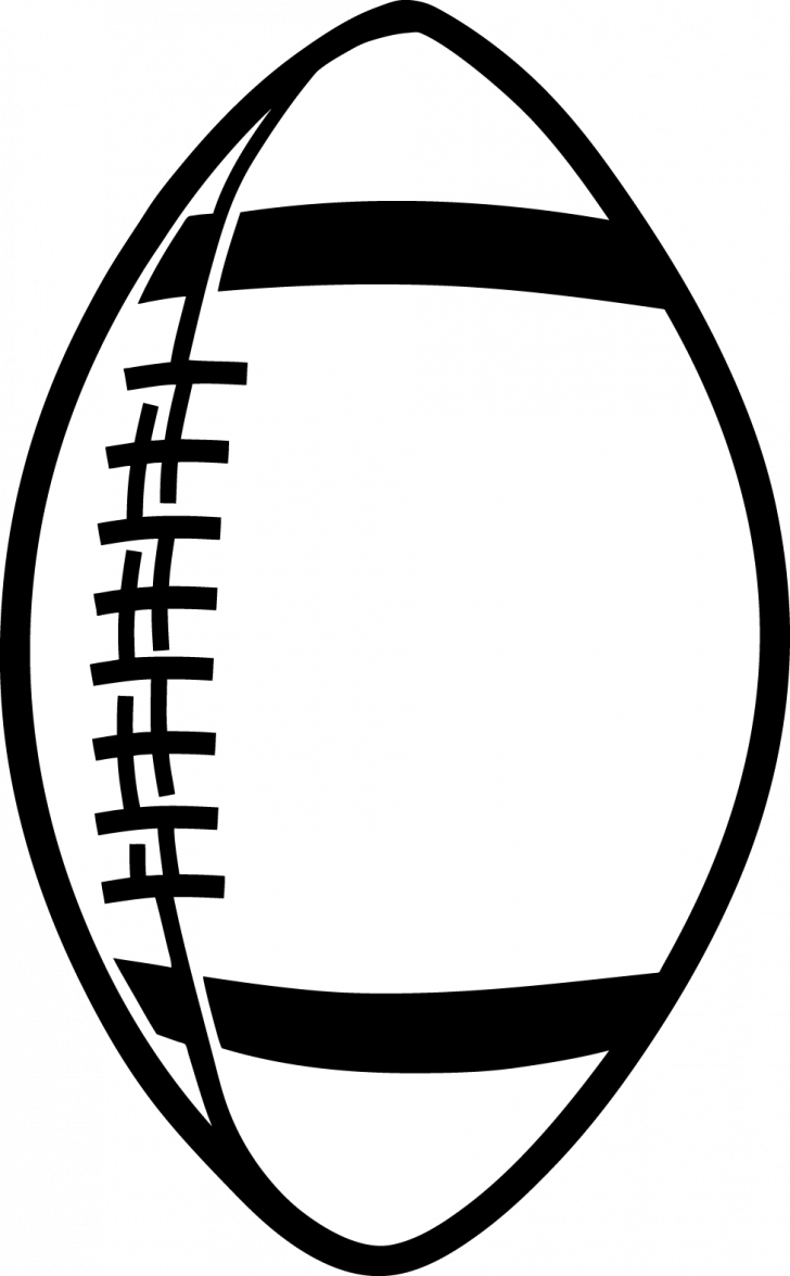 Football Outline Image Clipart Panda Images Of A Field - Football Clipart (948x1530)