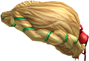 3d - Blonde Messy Hair Roblox (420x420)