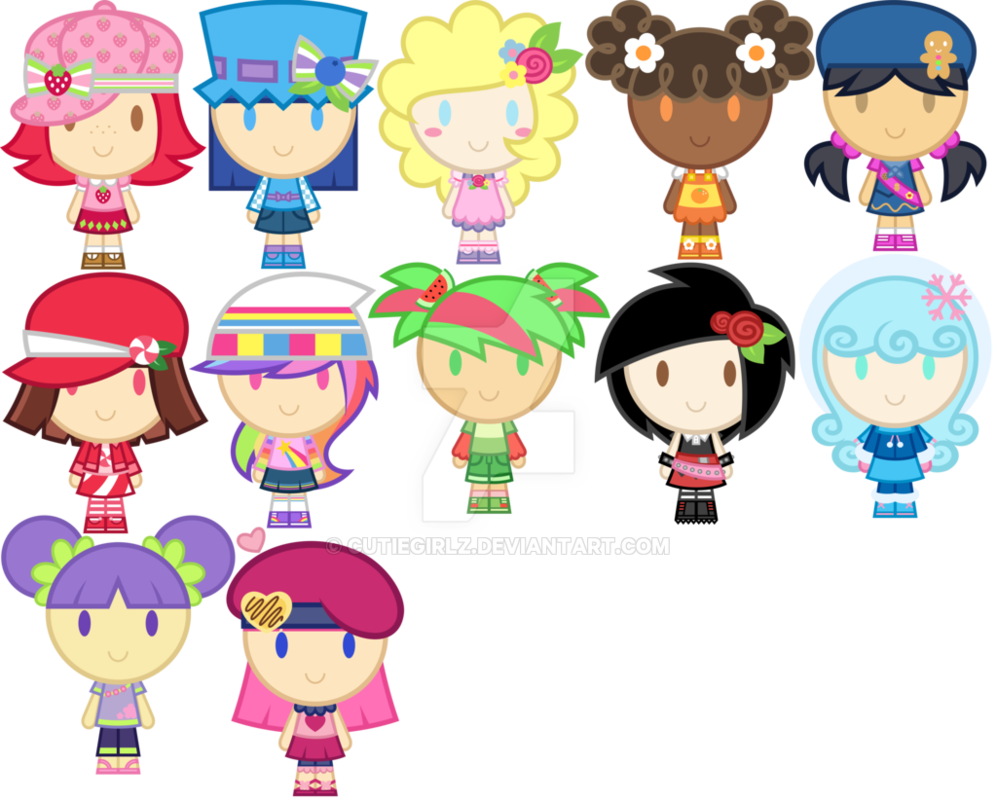 Strawberry - Strawberry Shortcake Ginger Snap (997x801)