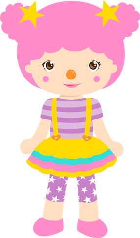Selma De Avila Bueno - Palhacinha Circo Rosa (286x488)