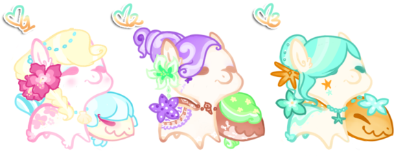 Fedodika 44 7 Gingersnap Ponies Batch {7} Open By Laurel3aby - Ginger Snap (600x235)