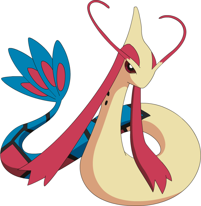 Stats, Moves, Evolution, Locations & Other Forms - Pokemon Milotic (700x718)