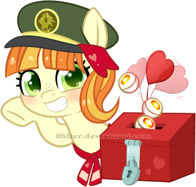 0biter, Deviantart, Filly, Filly Guides, Ginger Snap, - Cartoon (800x800)