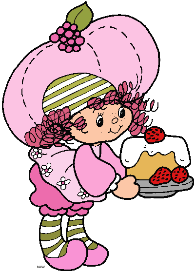 Strawberry Shortcake Coloring Pages (400x558)