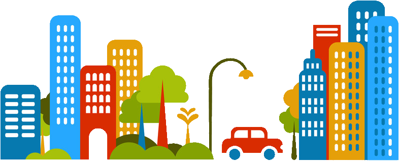 City Clipart - City Clipart (800x332)