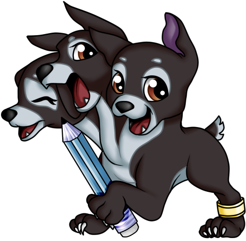 28 Collection Of Baby Cerberus Drawing - Cute Drawings Of Mythical Creatures (512x512)