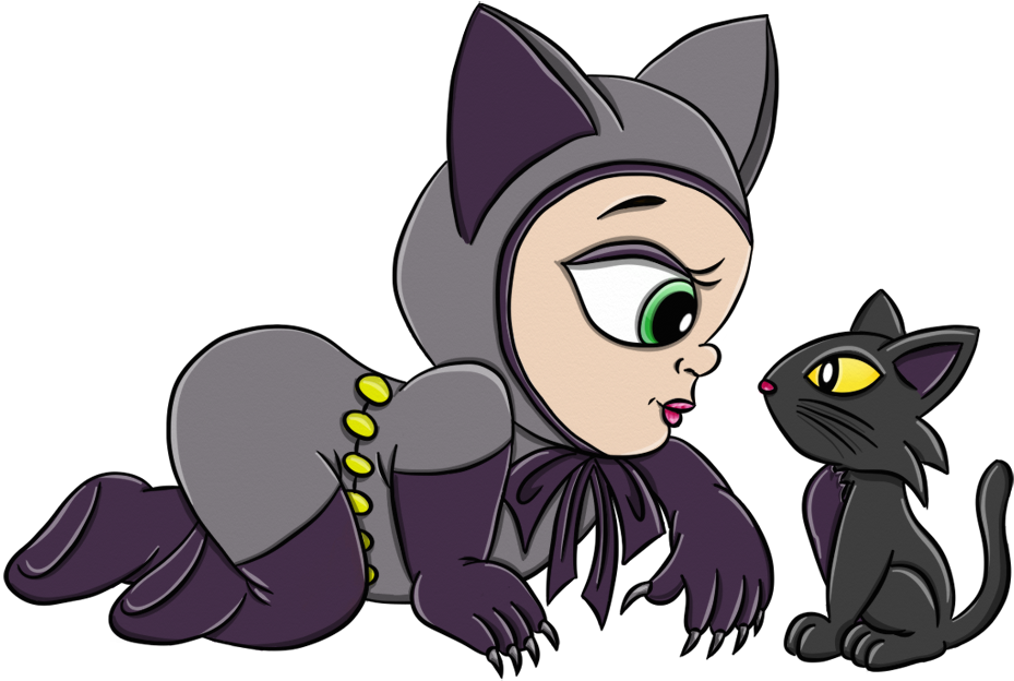 Catwoman As A Baby (1000x769)