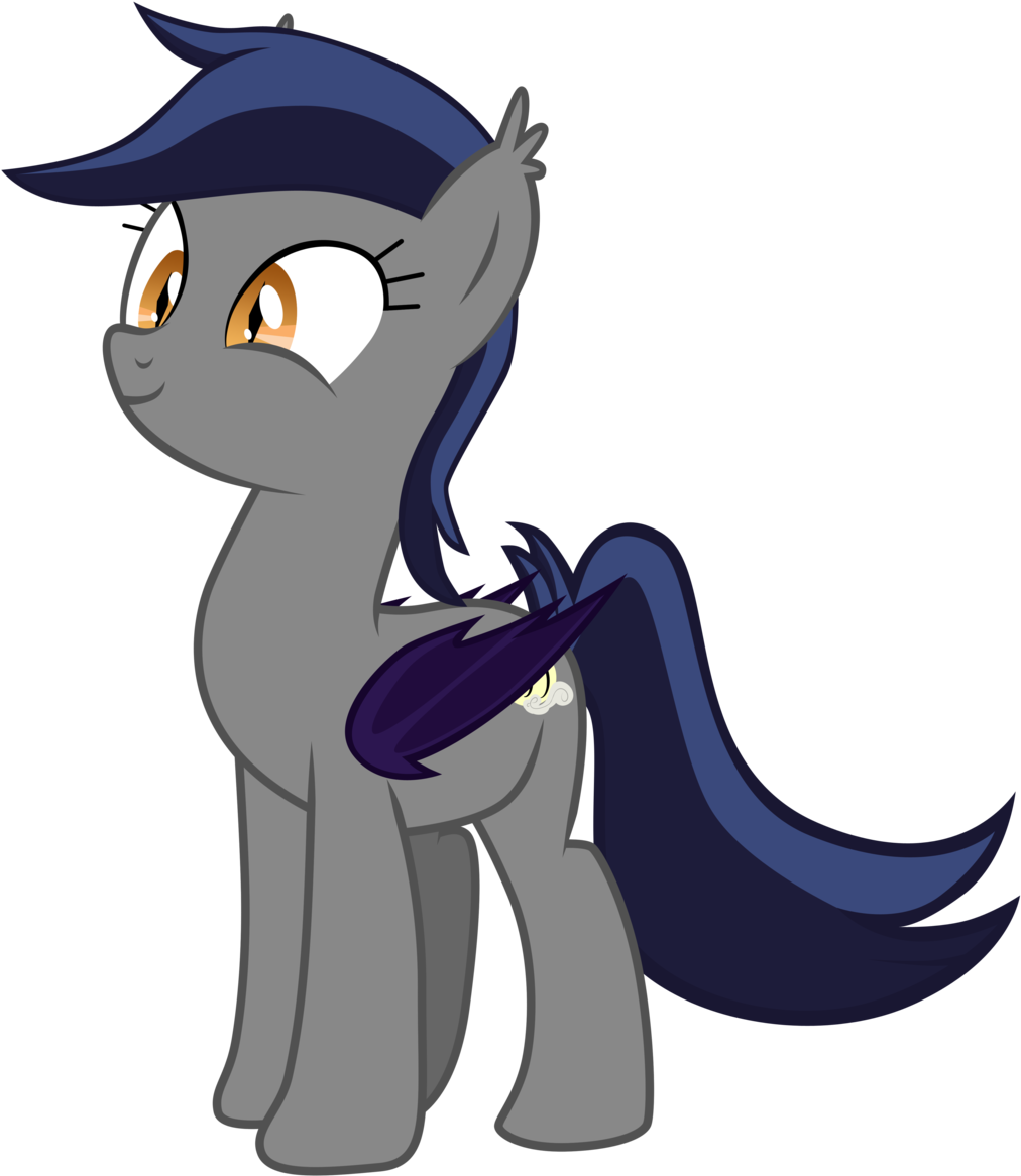 Pony Horse Mammal Cartoon Vertebrate Fictional Character - Mlp Bat Pony Echo (1024x1173)