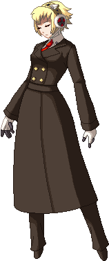 Arena North Aigis Animations - Persona 4 Arena Aigis Gif (500x400)