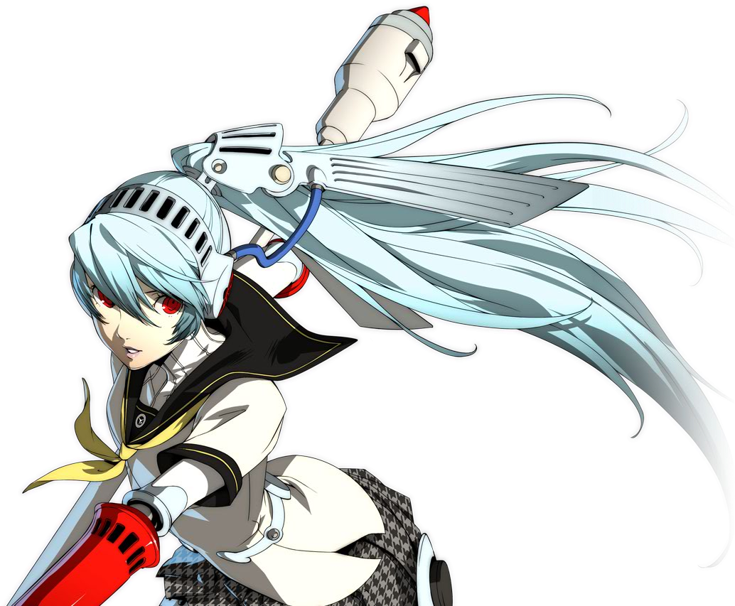 Persona 4 Arena Renders Aigis Amagi Yukiko Elizabeth - Persona 4 Arena Labrys (1044x856)