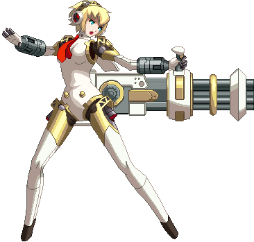 P4arena Aigis 236a Png Persona 4 Arena Aigis - Aigis Persona 4 Arena (366x349)