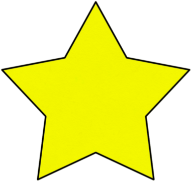 Picture Of Yellow Star - Yellow Stars Clip Art Png (420x420)