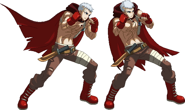 P4arena Akihiko Weaving - Persona 4 Arena Akihiko (588x351)